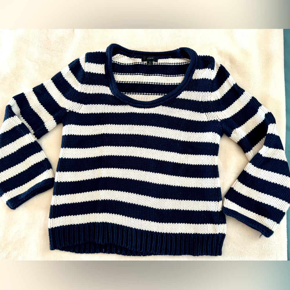 Sweater cotton j crew